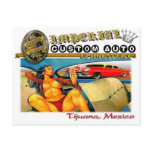 imperial custom auto upholstery postcard