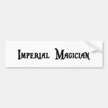 Imperial Magician Bumper Sticker
