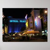 Imperial Palace & Harrahs Las Vegas Poster Print