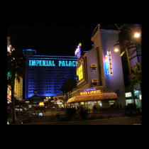 Imperial Palace & Harrahs Las Vegas Poster Print posters