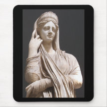Imperial Roman women - statue Mouse Mat