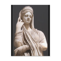 Imperial Roman women - statue postcards by gothicarts Imperial Roman women - statue postcards