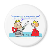 imperialism supersizing country king fridge magnets