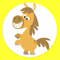 Impetuous Cartoon Pony Sticker by Lioness_Graphics Impetuous Cartoon Pony Sticker