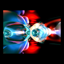 Implosion Abstract Poster posters