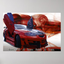 Import Car Poster