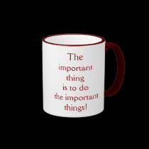 Important mugs