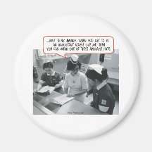 Important Nurse - Adorable Hat Fridge Magnets