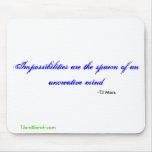 Impossibilities mouse pad