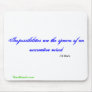 Impossibilities mouse pad