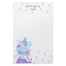 Impossible Birthday Stack No.1 Winter Customized Stationery