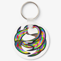 Impossible Geometry keychains by wolfmama Impossible Geometry keychains