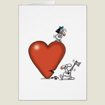 Impossible Love - Axing Love cards