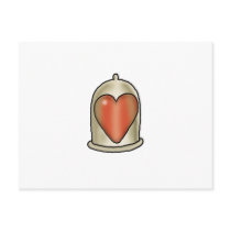 Impossible Love - Love Condom Post Card