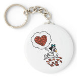 Impossible Love - Love Puzzle Key Chain
