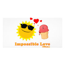 Impossible Love Photo Greeting Card