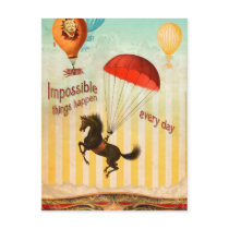 Impossible Things Happen Every Day postcards by Duirwaigh Impossible Things Happen Every Day postcards