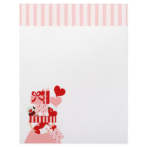 Impossible Valentine Stack Letterhead Template