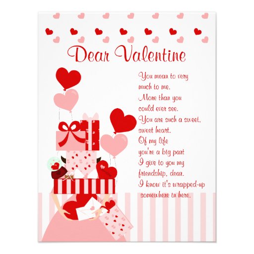 Impossible Valentine Stack Personalized Invitation (front side)