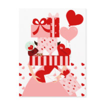 Impossible Valentine Stack postcards by trennea Impossible Valentine Stack postcards