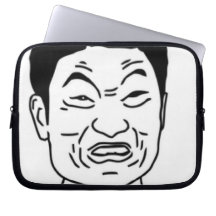 Impossibru!! Comic Face Laptop Computer Sleeve