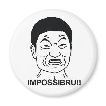 Impossibru Refrigerator Magnets