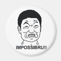 Impossibru Refrigerator Magnets