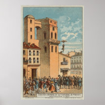 Impresión 1783 del paracaídas de la fantasía posters