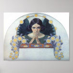 Impresión de Carlos Schwabe "Ange D'esperance" Posters