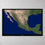 Impresión por satélite de la foto del poster de Mé
