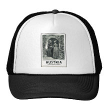 Impresiones retras del anuncio del poster del viaj gorras