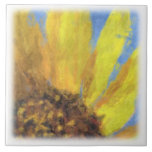 Impression of a Sunflower Ceramic Tiles