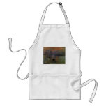 Impression, Sunrise by Monet Vintage Impressionism Aprons