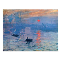 Impression Sunrise Postcard