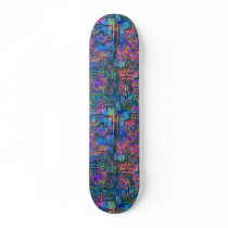 Impressionist Circuit Board Skateboard Deck