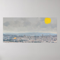 Impressionist Dome of the Rock Posters