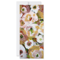 Impressionist Flowers rack cards