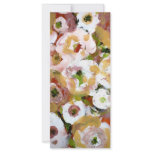Impressionist Flowers rack cards