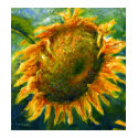 Impressionist Sunflower Face t-shirts by Artist_Lenora Impressionist Sunflower Face t-shirts
