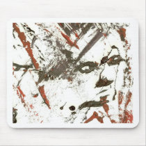 Impressionistic face mousepad