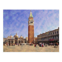 Impressitaly Venezia Piazza San Marco Post Cards