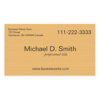 impressive golden, sunny yellow full information business card template