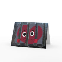 Imprisoned Heart Valentine cards