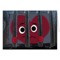 Imprisoned Heart Valentine cards