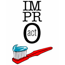 Impro ACT - Toothbrush t-shirts