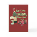 Improve With Age Greeting Card by koncepts Improve With Age Greeting Card