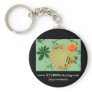 Improvement button keychain