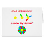Improvement Success Greeting Cards