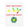 Improvement Success Post Cards