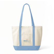 Impulse Canvas Tote (Light Blue) bags by ChildrensCancerComm Impulse Canvas Tote (Light Blue) bags